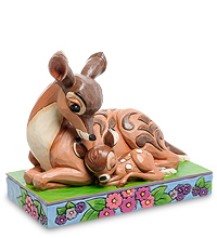Disney-4049640 Фигурка "Олененок Бэмби с мамой (Сладких снов)"