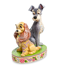 Disney-4046040 Фигурка "Леди и Бродяга (Противоположности притягиваются)"