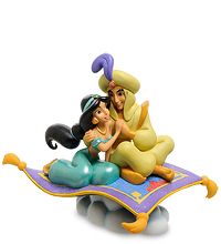 Disney-A28075 Фигурка "Жасмин и Алладин (Новый мир)"