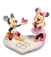 Disney-4055436 Фигурка "Микки и Минни с кольцом" (Волшебный момент)