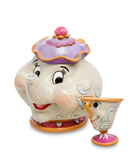 Disney-4049622 Фигурка "Миссис Поттс и Чип (Материнская любовь)"