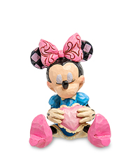 Disney-4054285 Фигурка мини "Минни Маус с сердцем"