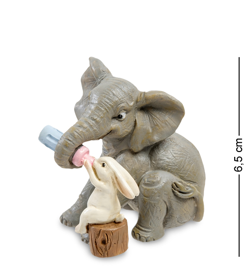 ED-428 Фигурка "Слоненок и зайчонок"